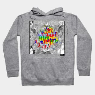 DO YOU ONLY SEE SKIN COLORS? black card by COLORBLIND WorldView Hoodie